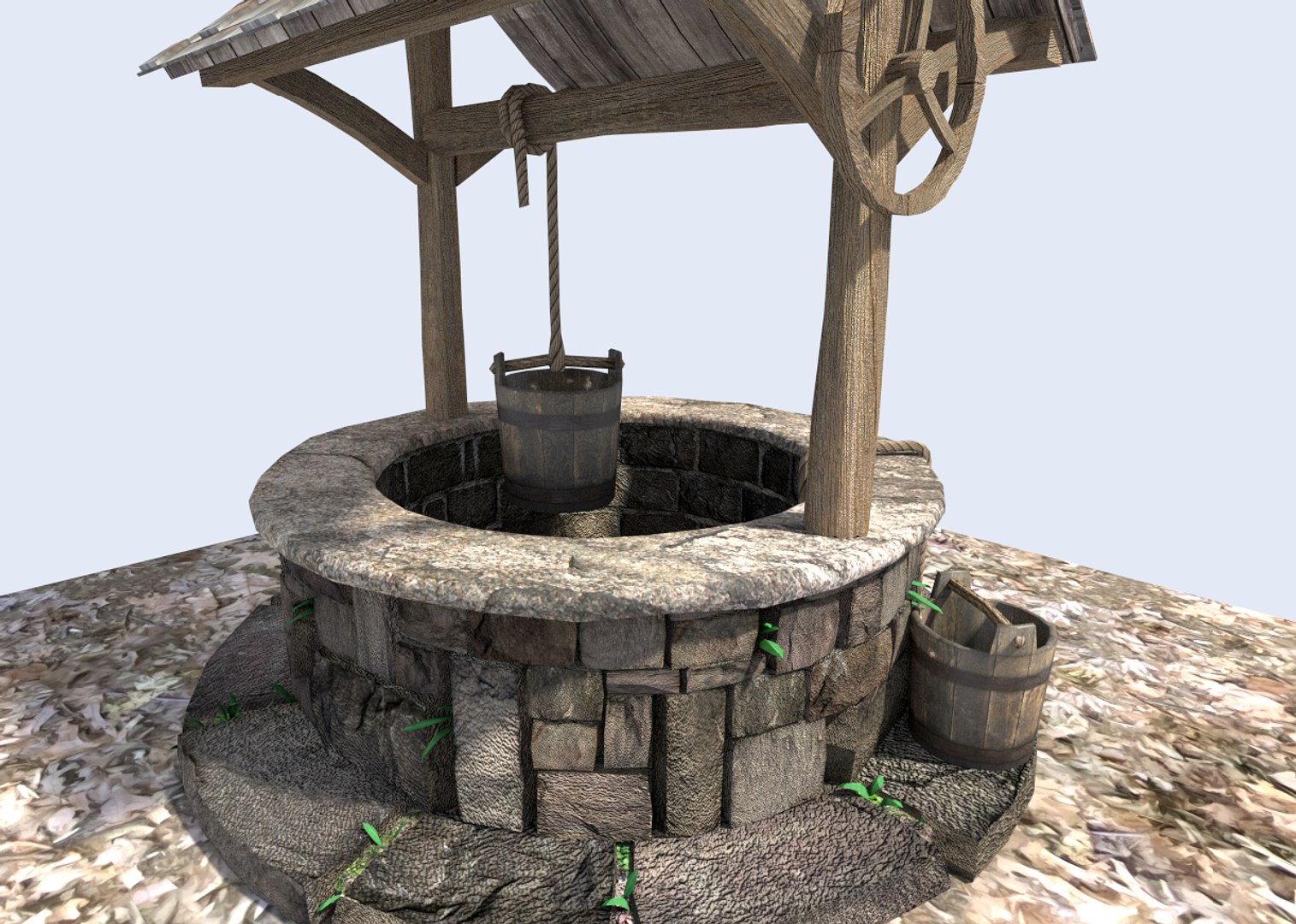 Medieval Water 3d Model