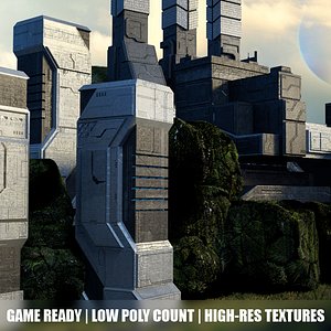 Sci-fi building structures