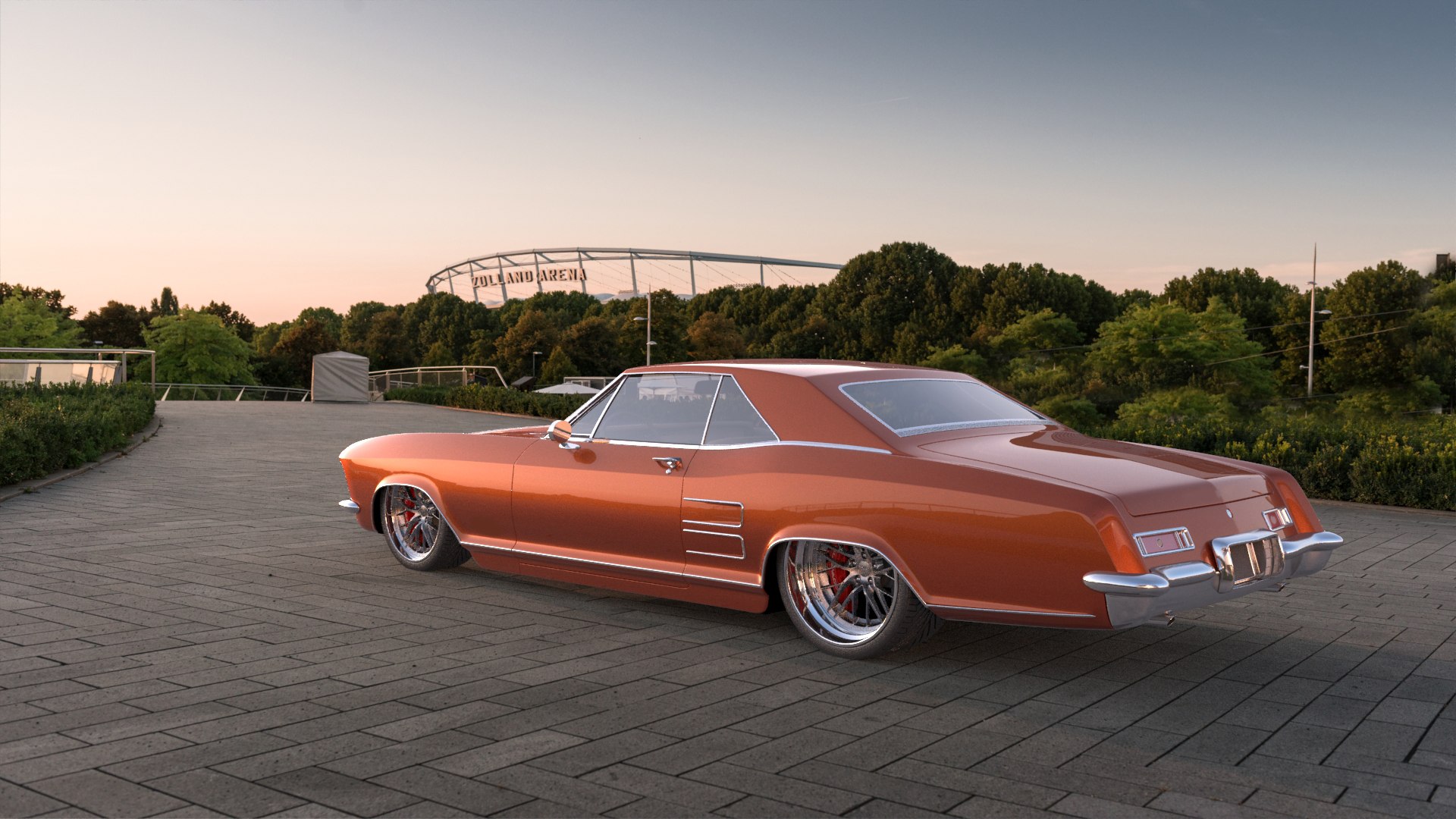 Custom riviera restomod 63 3D model - TurboSquid 1977995