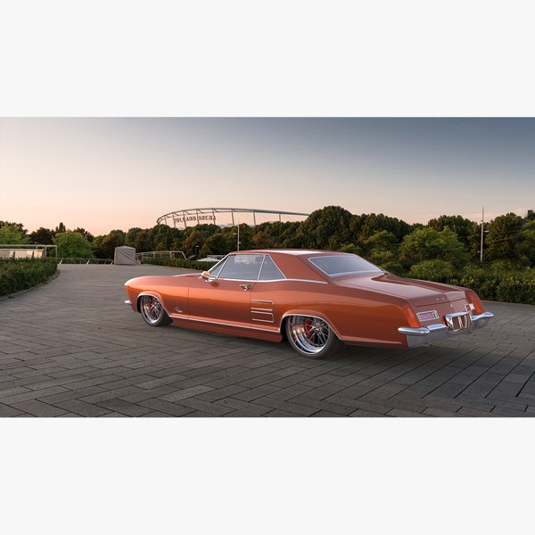 Custom riviera restomod 63 3D model TurboSquid 1977995