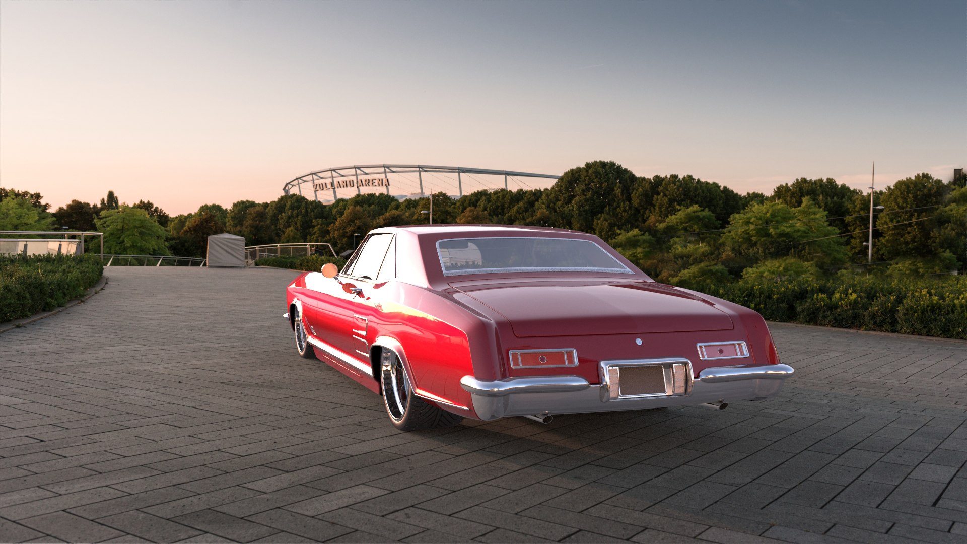 Custom riviera restomod 63 3D model - TurboSquid 1977995