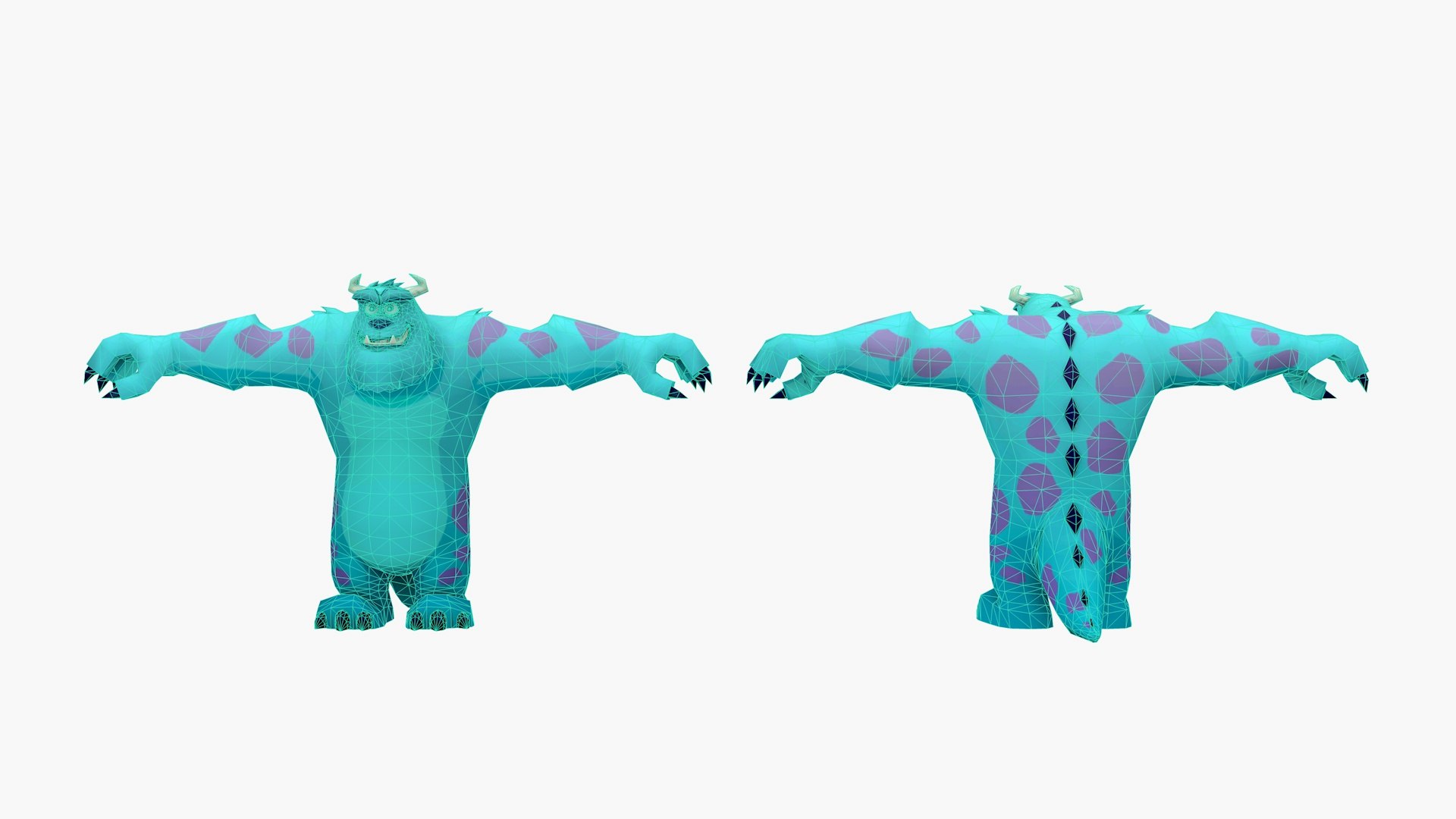 James P Sullivan 3D - TurboSquid 2376771