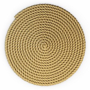 3d max jute rope mat