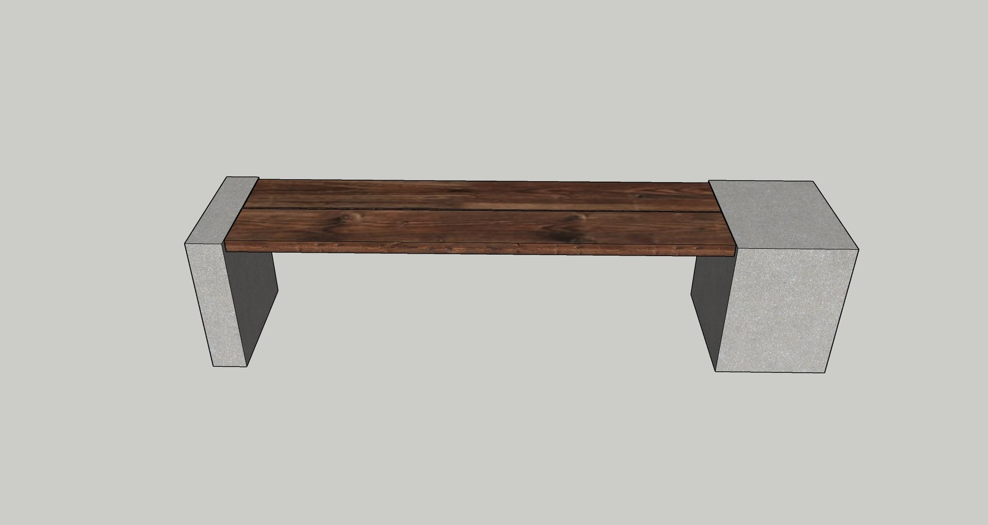 Free Bench Model - TurboSquid 2128903