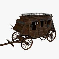 Classic Wild West Stagecoach