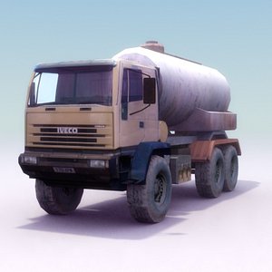 fuel truck 3d model