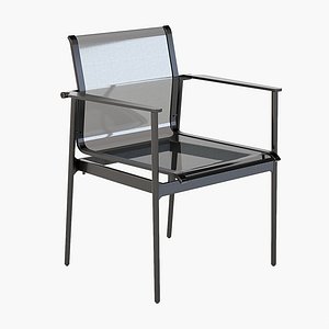 Ginger Jar Furniture Stacking Chair With Arm