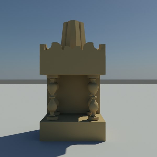 神殿3Dモデル - TurboSquid 793450