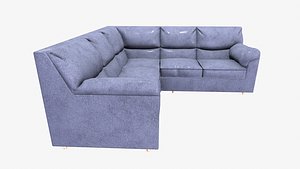 L Shape Leather Sofa
