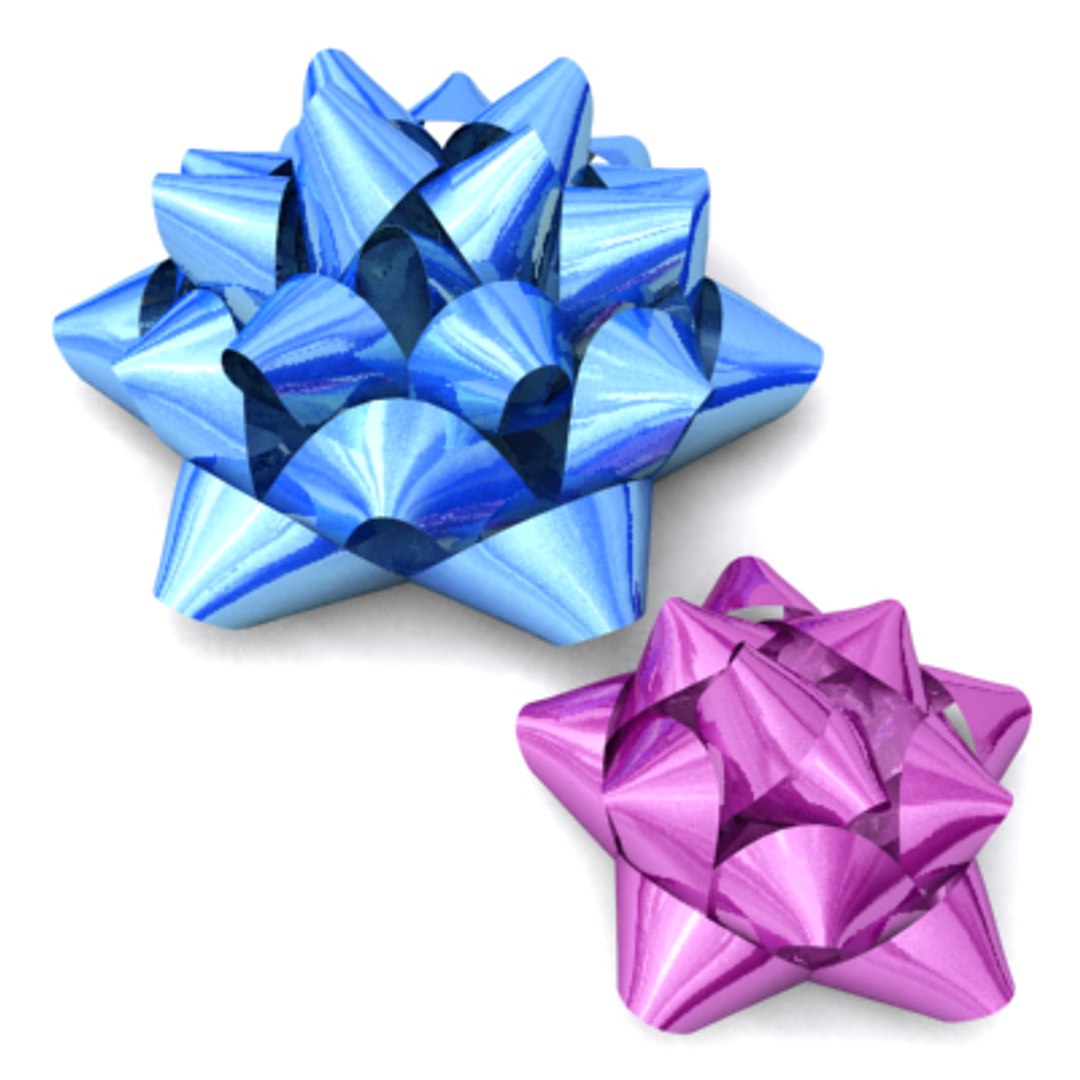 Ribbons Bows 3d C4d