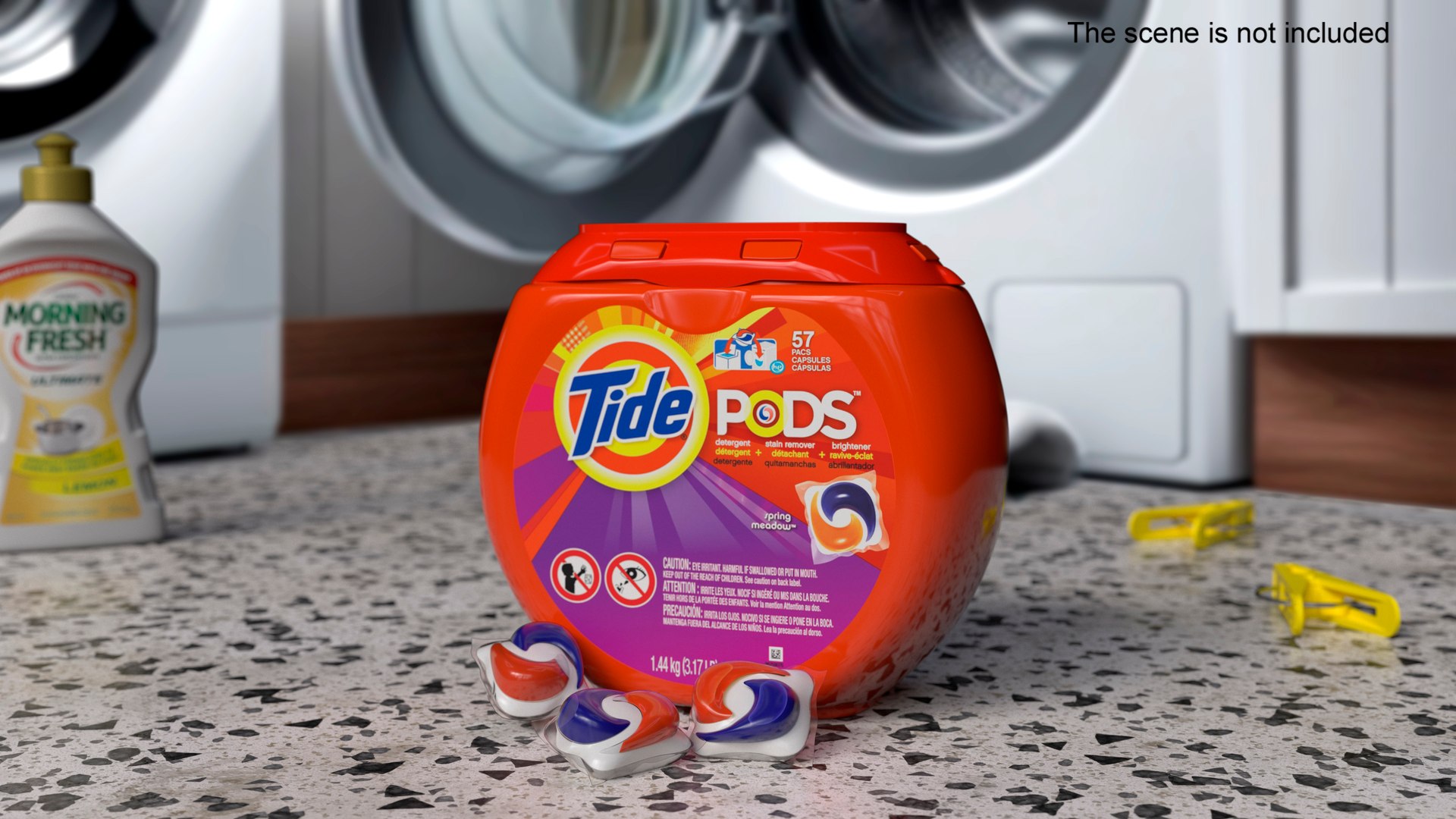Tide Detergent Soap Pods Model - TurboSquid 2214623