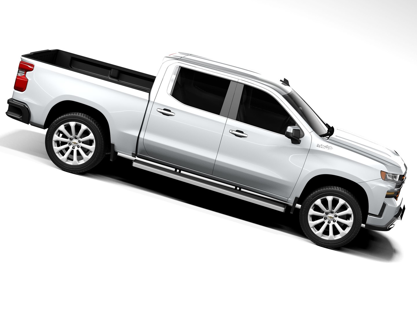 3D Chevrolet Silverado High Country 2019 Model TurboSquid 2219566