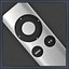 Apple TV und Fernbedienung