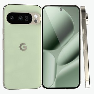 3D Google Pixel 10 Pro Jade