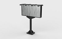 Realistic billboard 08 3D model