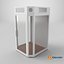 3D Mobile Silence Booth model
