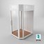 3D Mobile Silence Booth model