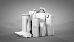 3D cardboard packaging