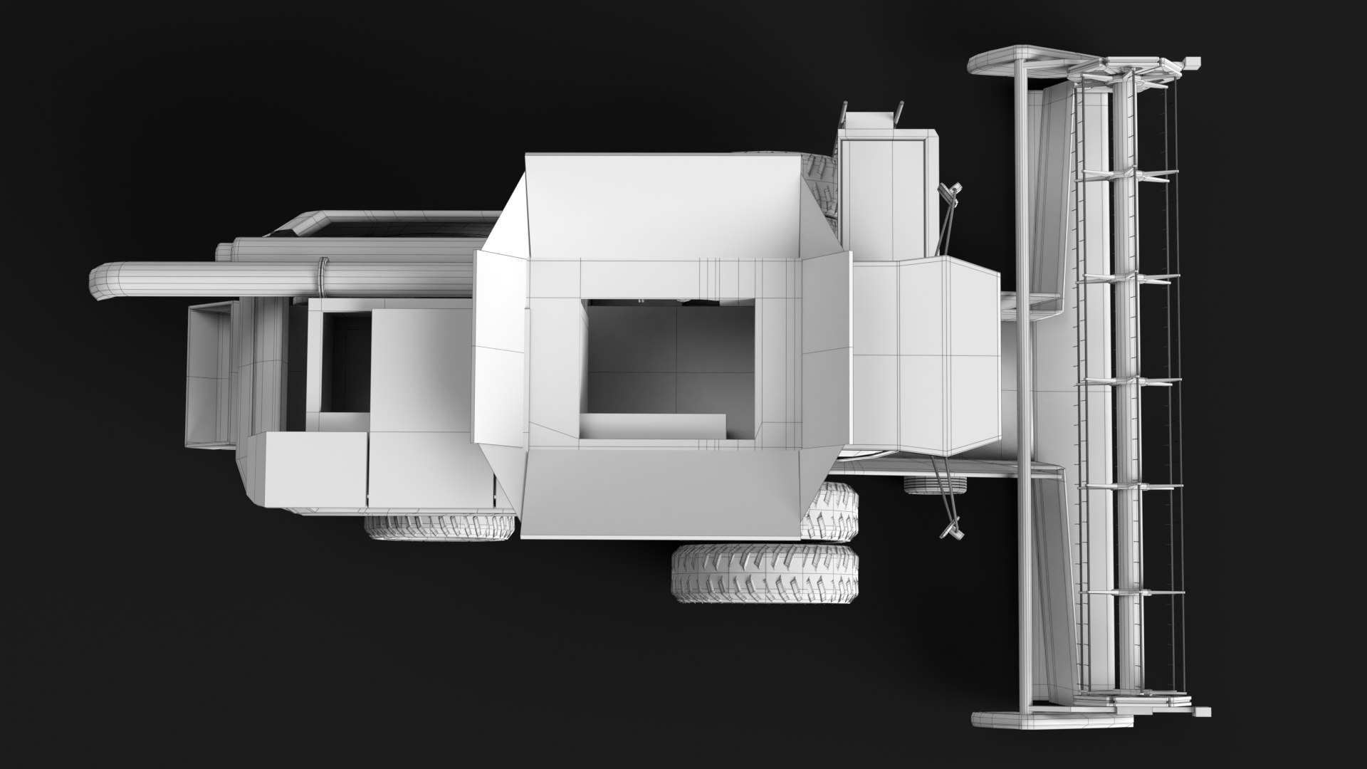 3D model combine harvester https://p.turbosquid.com/ts-thumb/4Q/OVBafH/WeshDIVw/harvester_thumbnail_wireframe3/png/1591056796/1920x1080/fit_q87/4b0ca0e5c3d4acebb5fe7dee2d5d695762a1b355/harvester_thumbnail_wireframe3.jpg