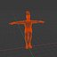 Christmas Elf Man  Low poly Game Ready