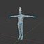 Christmas Elf Man  Low poly Game Ready