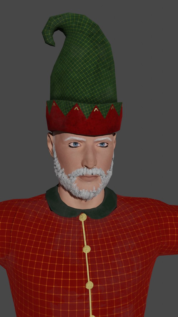 man holiday elf low-poly 3D model https://p.turbosquid.com/ts-thumb/4Q/Ob1Nbs/n1GjGugB/000003/png/1608458055/1920x1080/fit_q87/0d5f8146c864f1dc8605642c9823bc37f378a1f3/000003.jpg