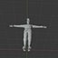 Christmas Elf Man  Low poly Game Ready