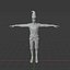 Christmas Elf Man  Low poly Game Ready