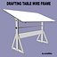 Drafting Table FBX + OBJ