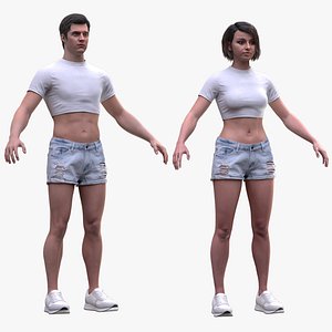 Man and Woman in Summer 7