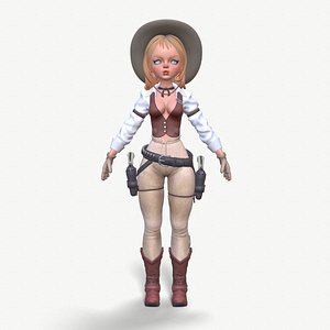 3D cartoon character