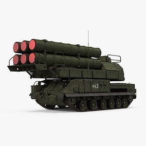 SAM System Buk M3 9K317M 3D Model