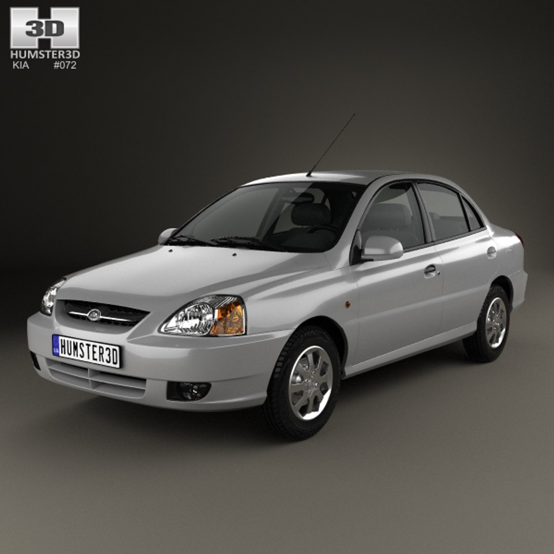 modelo 3d Kia Rio 2002 - TurboSquid 1231599