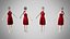 Vestido 23 Ruby Velvet