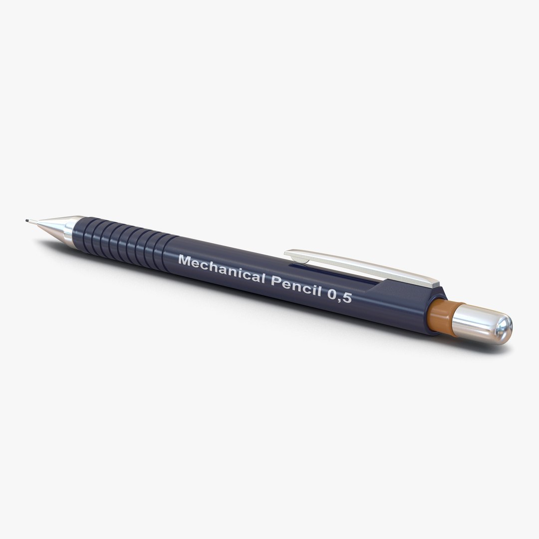 Mechanical Pencil Generic 3D model preview