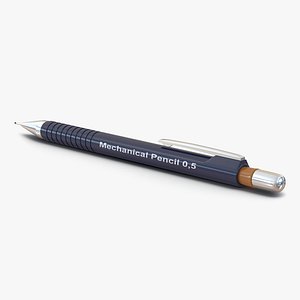 3d mechanical pencil generic model