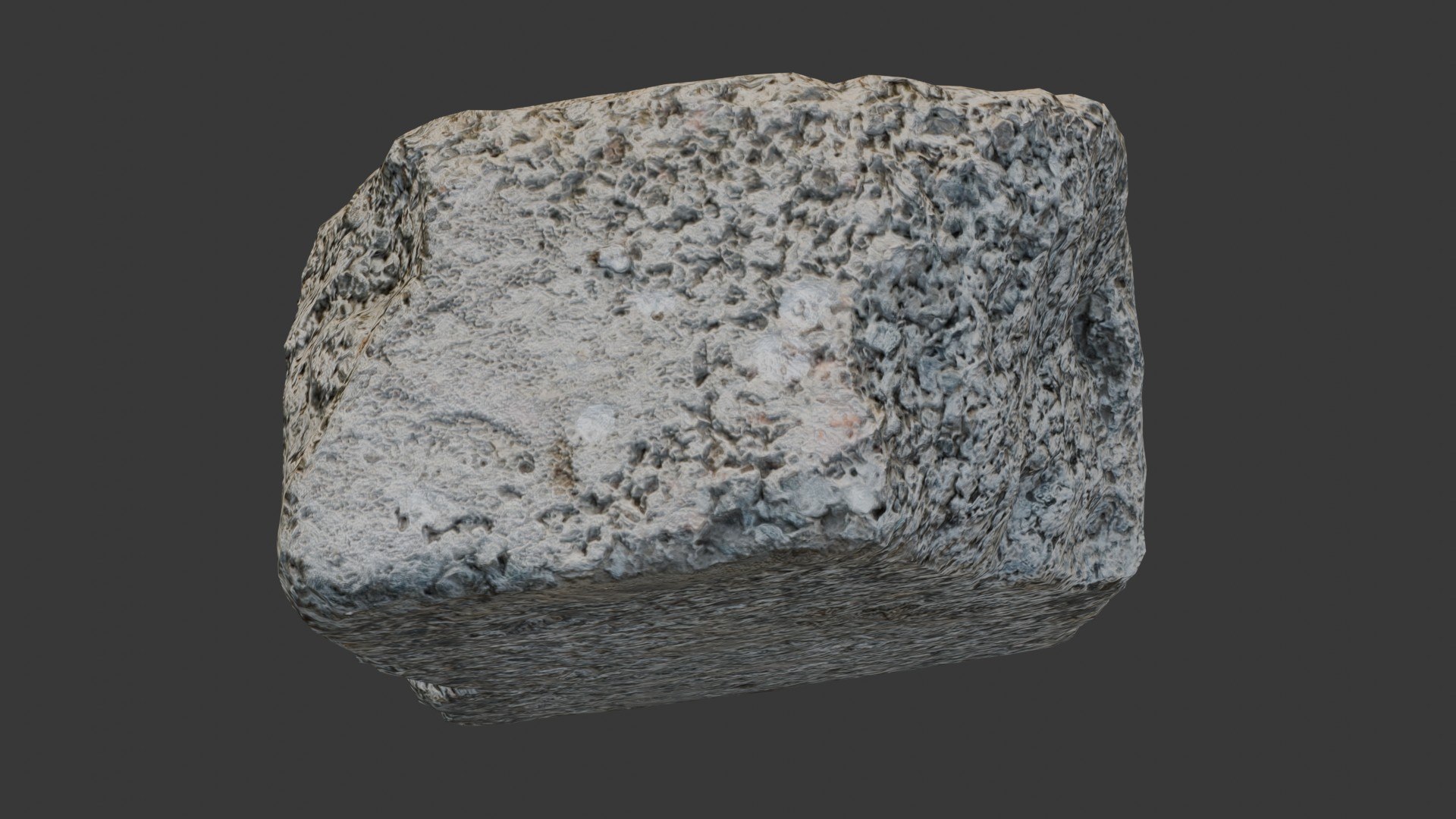 3D Rough Cut Stone Block - TurboSquid 2406241