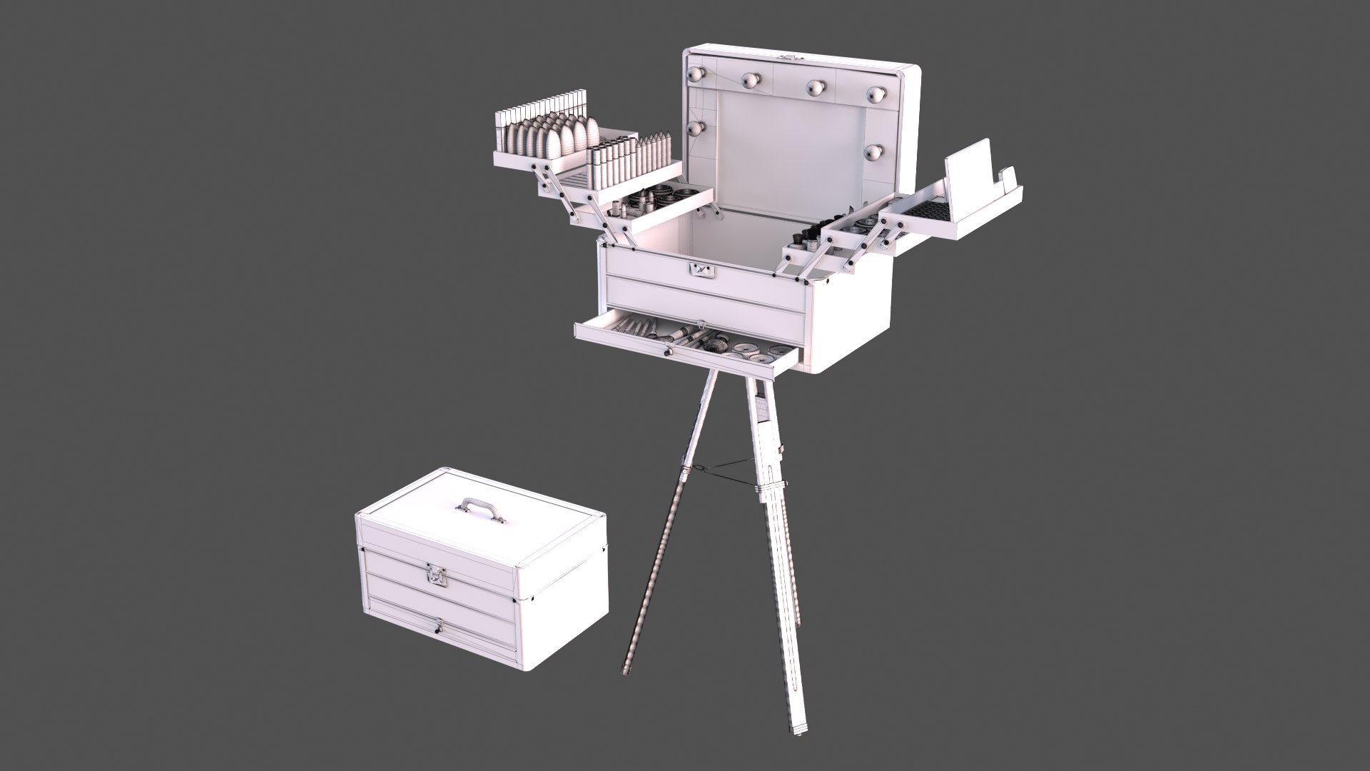 Portable Makeup Station model https://p.turbosquid.com/ts-thumb/4Q/jyH2EX/RP/wireframe01/jpg/1680984680/1920x1080/fit_q87/e0f7a9b081c76a2efd32eb81f2d2323177ad1f9a/wireframe01.jpg