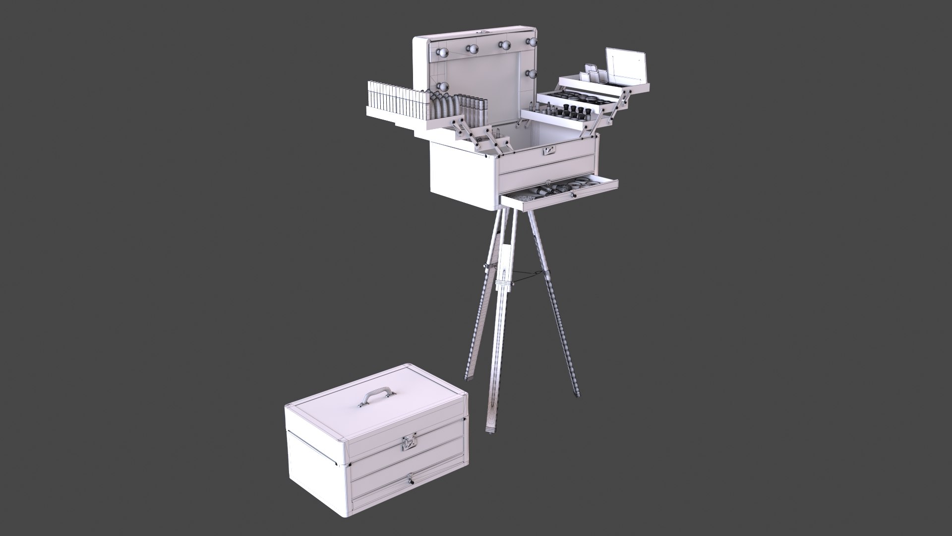 Portable Makeup Station model https://p.turbosquid.com/ts-thumb/4Q/jyH2EX/al/wireframe03/jpg/1680984681/1920x1080/fit_q87/13e7a884feb527154756e72ad61668a1fd916096/wireframe03.jpg
