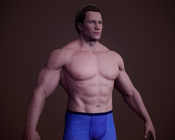 modelo 3d Culturista 01 - TurboSquid 1971169
