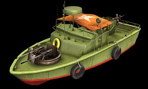 3d patrol boat river