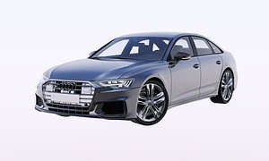 3D Audi S6 C8 model