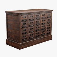 Card Catalog Drawer Medium