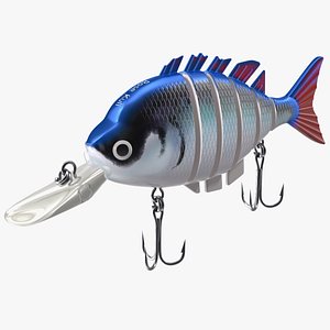 Rose Kuli Trout Bass Fishing Lure