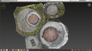 manhole hole 3d max