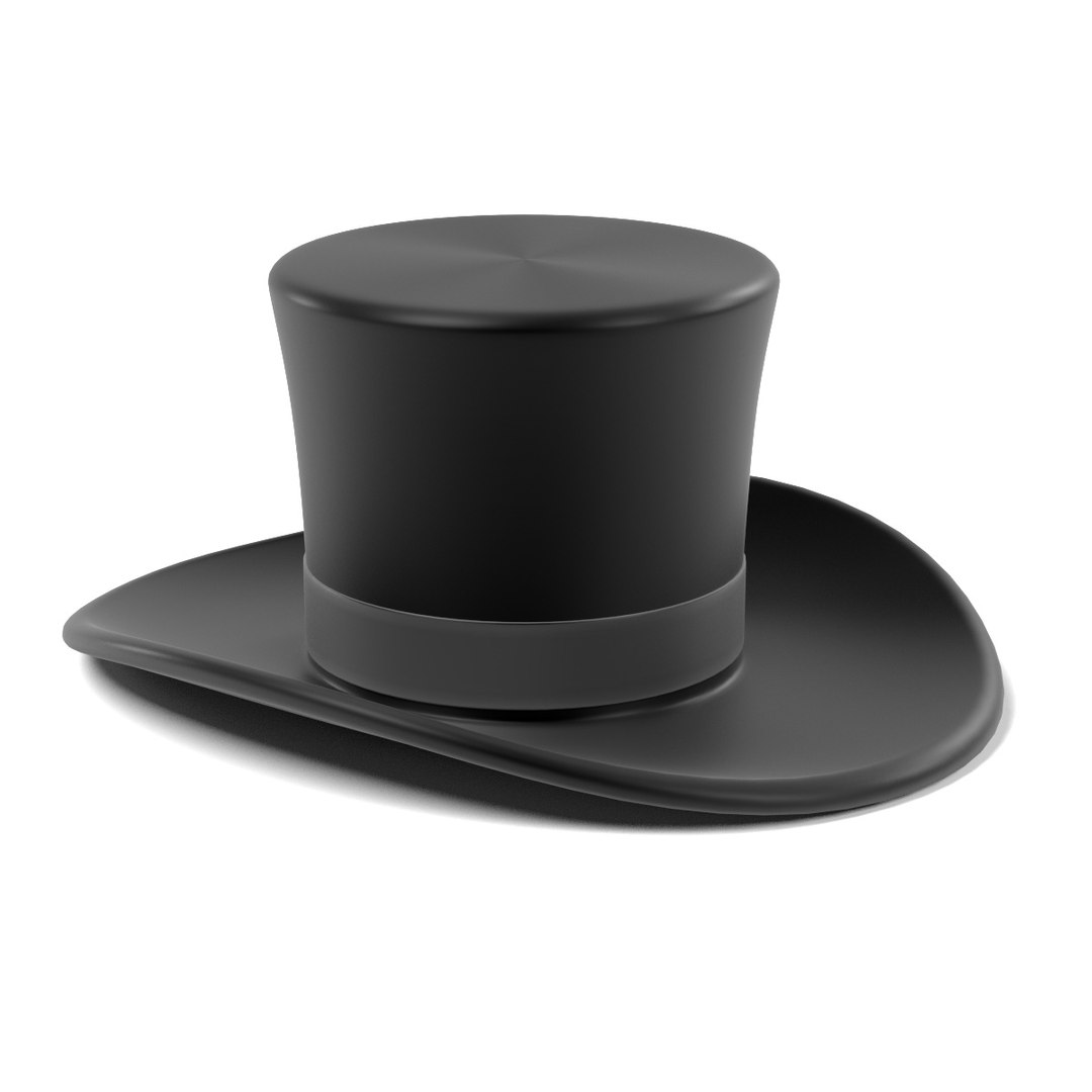 hat tophat 3d model https://p.turbosquid.com/ts-thumb/4R/0DqtFU/kkCOF9UP/hat2tophatc/jpg/1446477541/1920x1080/fit_q87/6658e402bc17e16e974922a09007fa550ff9e3bc/hat2tophatc.jpg