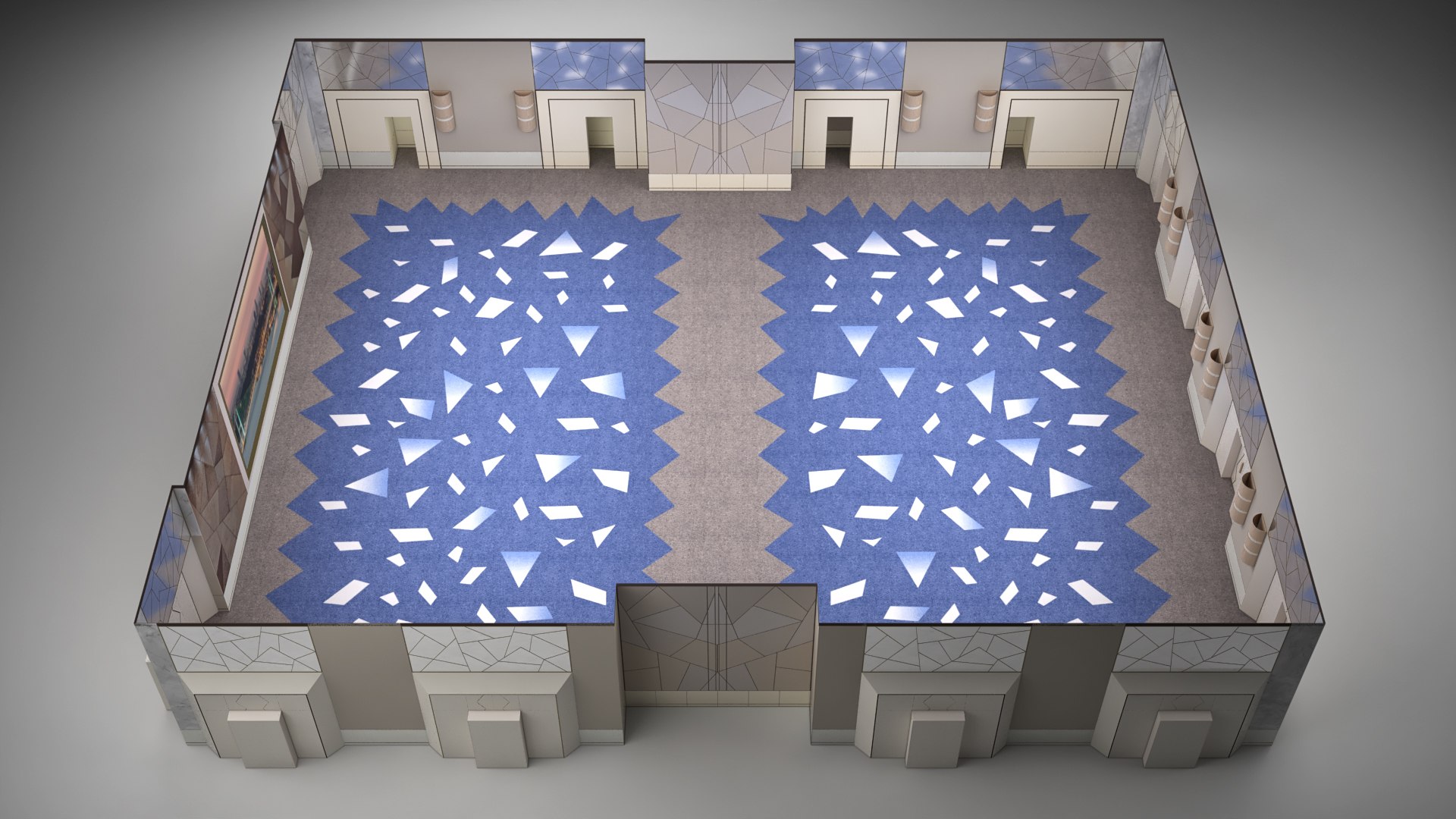 Raffles Hotel 3D Model - TurboSquid 1587680