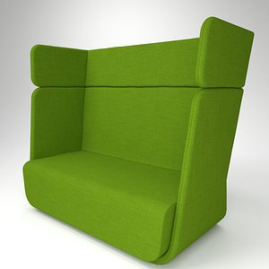 Soft Line Basket sofa green