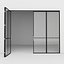 Aluminium door x9