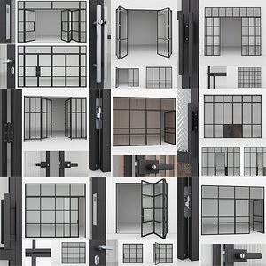 Aluminium door x9